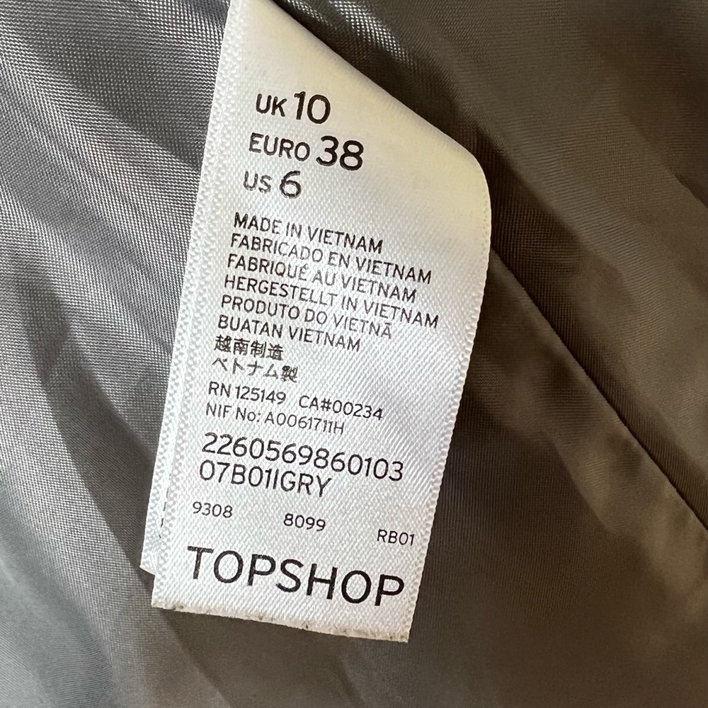 EUC! TOPSHOP coat - Picture 5 of 8